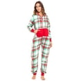 thumbnail image 3 of Adult Union Suit pajamas Sleepwear for Women One Piece Pajama Ladies Jumpsuit Unisex Non Foot Playsuit, 3 of 7