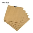 thumbnail image 3 of Uxcell Fruit Protection Bag 18x15cm Paper Rectangle Fruit Cover Bag Yellow/Black 100 Pack, 3 of 5