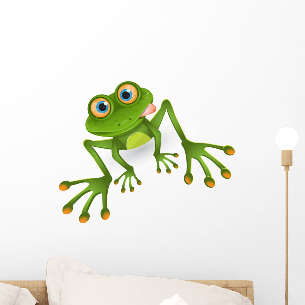 Brand New Super Frog  Wall/Decal/Vinyl/Stickers 