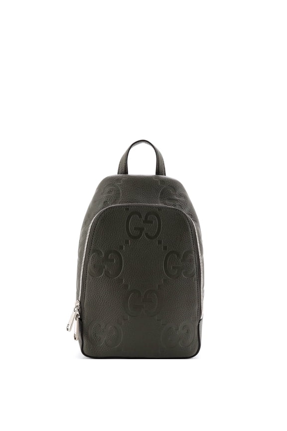 Pre-Owned Sling Bag Jumbo GG Embossed Leather By Rebag