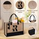 thumbnail image 2 of Juego de bolsas AYGE con iniciales personalizadas de yute de 43 x 18 x 29 cm, 2 of 7