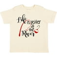 thumbnail image 3 of Inktastic Life is Better at the River Fishing Pole with Bobber Boys or Girls Toddler T-Shirt, 3 of 5