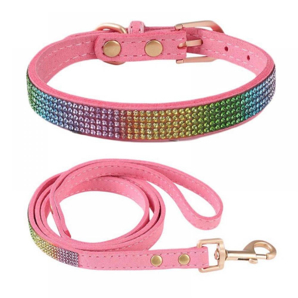 rhinestone dog leash