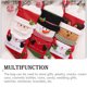 thumbnail image 3 of Inteprter Bolsas de Navidad Santa Claus Elk Hug Envelope Medias Colgador de pared Gran capacidad Goodie Bag Colgante para Candy Party Bar Kits de decoración para fiestas Alce Inteprter HA069973-03, 3 of 6