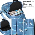 thumbnail image 3 of Crossbody Sling Backpack for Women Men Ocean Cute Shark Shoulder Sling Crossbody Casual Chest Bag for Travel Sports Running Hiking, 3 of 5