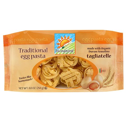 Bionaturae Tagliatelle Organic Egg Pasta