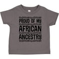 thumbnail image 3 of Inktastic Black History Proud African Ancestry Boys or Girls Toddler T-Shirt, 3 of 5