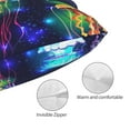 thumbnail image 5 of Kll Transparent Jellyfishes Pillow Covers Envelope Closure,Super Soft And Cozy Fuzzy Fleece Pillow Case Cover 16"X24", 5 of 9