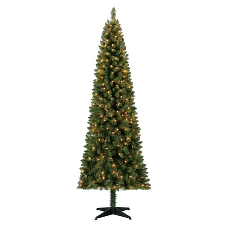 Holiday Time Pre-Lit 7' Brinkley Pine Artificial Christmas Tree,