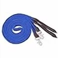 thumbnail image 3 of JT International Flat Cotton Split Reins 7ft Royal Blue, 3 of 3