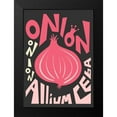 thumbnail image 2 of Ayse 11x14 Black Modern Framed Museum Art Print Titled - Kitchen Onion, 2 of 5