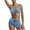 Blue Bikini Clearance, variant on OSFVNOXV Bikinis for Women Two Piece Push Up Bra Tie Front Bikini Top Soft Comfy Boy Shorts Swimwear Bathing Suits