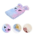 thumbnail image 3 of Shisuyan Fluffy Writing Book Cartoon Plush Cover Note Book Rabbit Shaped Girl Notebook Girl Supply, 3 of 9