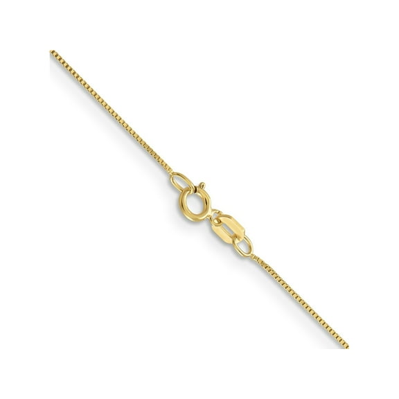 FJC Finejewelers 10 kt Yellow Gold Box Chain 22 Inches x 0.5 mm