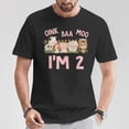 thumbnail image 5 of Oink Baa Moo Im 2 Birthday Two Year Old Farm Theme 2Nd Bday TShirt, 5 of 6