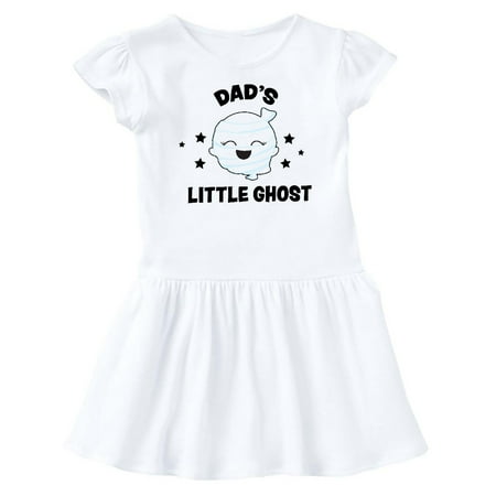 

Inktastic Cute Dad s Little Ghost with Stars Gift Baby Girl Dress
