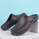 thumbnail image 4 of Pantuflas cómodas antideslizantes de suela blanda para hombre, para exteriores e interiores, de doble uso Wmkox8yii  123q156, 4 of 5
