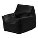 thumbnail image 1 of Mini sofá individual, modelo de sillón de lectura, accesorios para fotos para niños. negro, 1 of 9