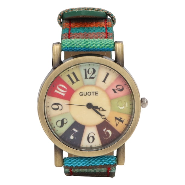 Reloj De Mujer, Reloj Hippie Reloj De Niña Bohemio Multicolor Reloj Bohemio Estándares Líderes En La Industria