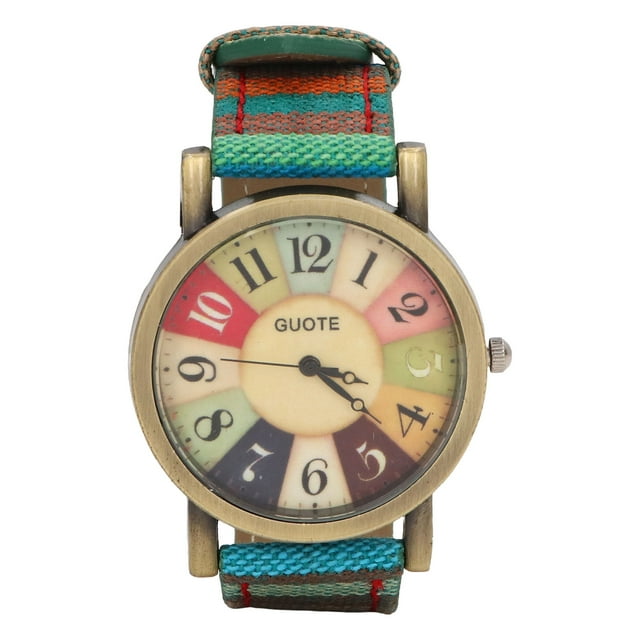 Reloj De Mujer, Reloj Hippie Reloj De Niña Bohemio Multicolor Reloj Bohemio Estándares Líderes En La Industria