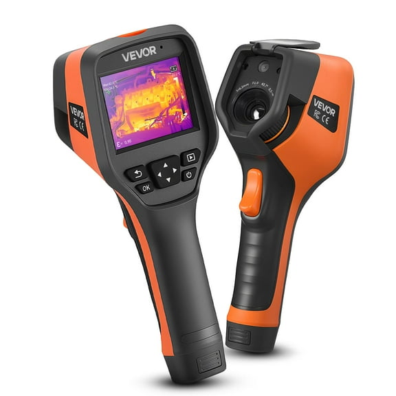 VEVOR Thermal Camera, 384 x 288 IR Resolution, Handheld Thermal Imaging Camera with 5MP Visual Camera, 30HZ Refresh Rate Infrared Imager with 3.5-Inch Touch Screen, -4°F to 1022°F, WIFI Supported