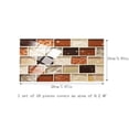 thumbnail image 3 of Cqxid Wall stickers Under $5 1Set 10PC 3D Crystal Tile Sticker Self Adhesive DIY Tile Wall Sticker, 3 of 9