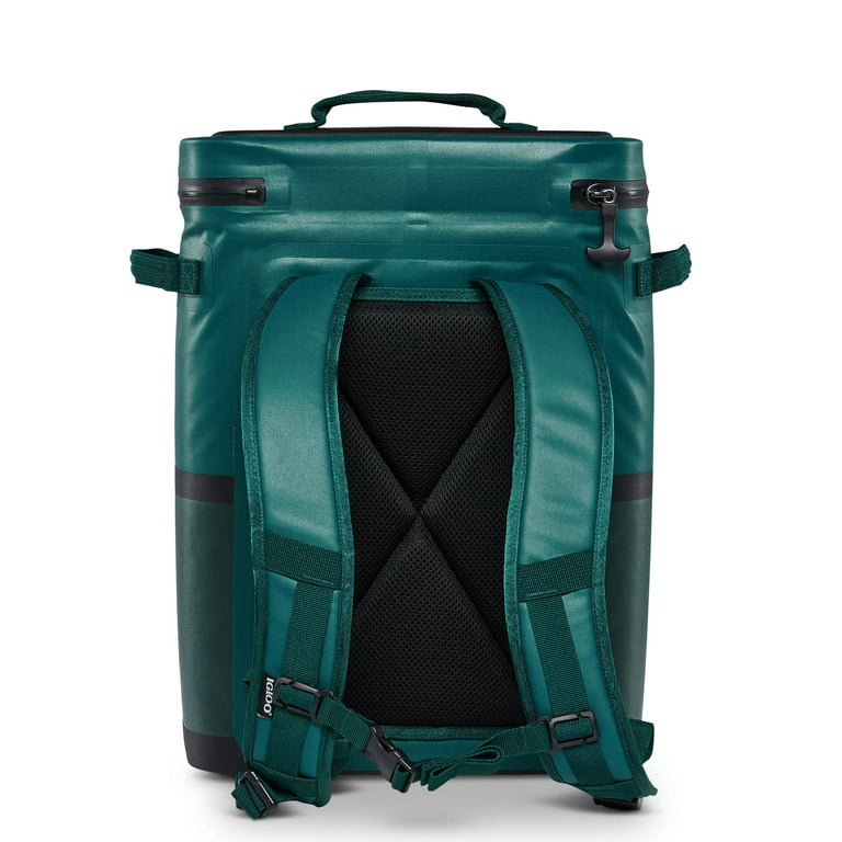 Igloo 24 Can Reactor Soft Sided Cooler Backpack - Teal 