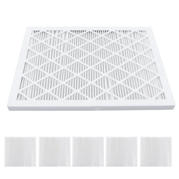 AC Furnace Air Filter, MERV 8 Reusable Frame Effective Filtration Healthy Foldable High Temperature Resistant Pleated HVAC Air Filter For Office