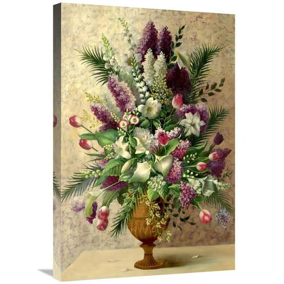 Global Gallery GCS-124741-2030-142 20 x 30 in. Spring Lilac Bouquet Art Print - Welby