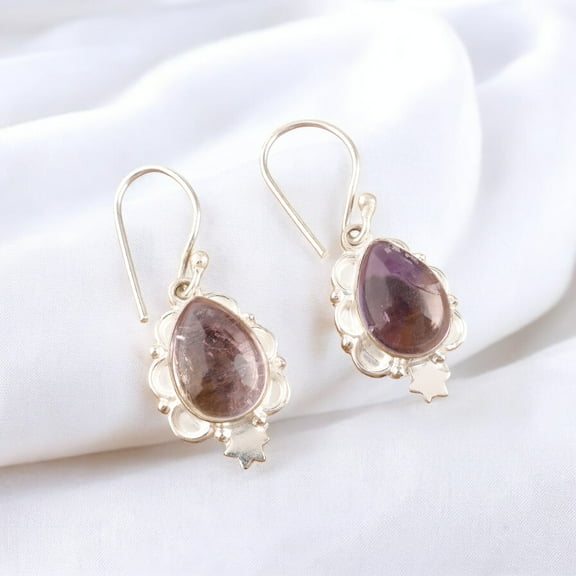 Ametrine Earring 925 Sterling Silver Jewelry