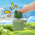 thumbnail image 4 of Frog Croaking Fidget Key chain - Rechargeable Quacking Duck Keychain with Colorful LED Lights,Fun and Interactive Fidget Key chain for Kids and Adults., 4 of 6