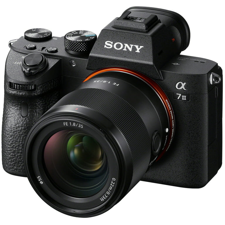 Sony a7III Mirrorless 4K Camera ILCE-7M3 Body with FE 35mm F1.8 
