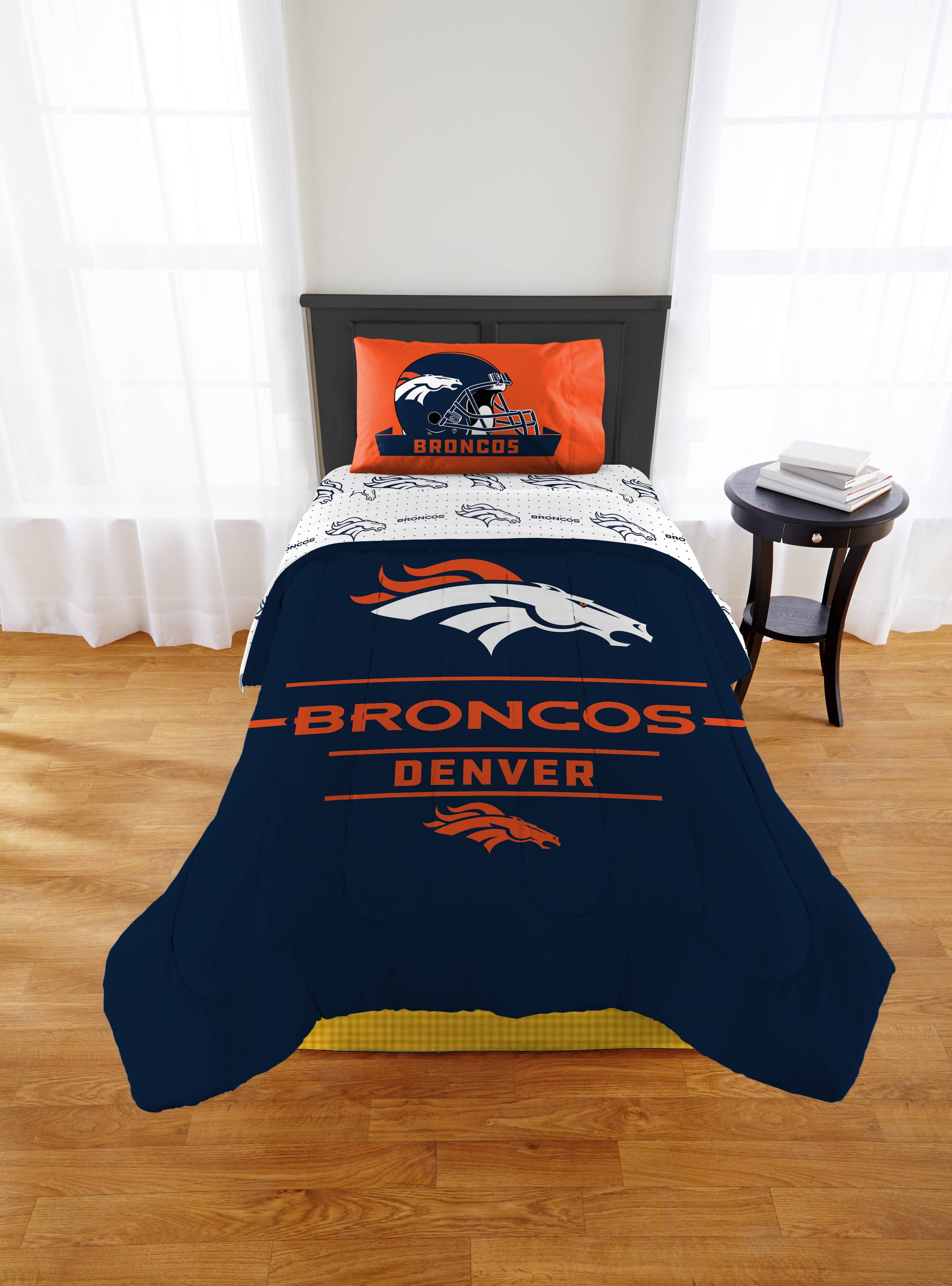 Nfl Denver Broncos Monument Twin Or Xl Comforter Set Com
