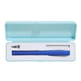 thumbnail image 1 of Mohdy S-tudent Inkless Permanent Pen Posture Corrector Pen + Gel Pen 2-In-1 Set (Blue),Ink Free Permanent Uprights Pencil Technology Unlimited 2-In-1 Perpetual Inkless Pencil & Rollerball Ink Pen 3Ml, 1 of 5