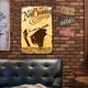 thumbnail image 3 of Placa Metal Vintage Neil Young Pintura Hierro Rectangular Barra Pared 20x30cm, 3 of 9