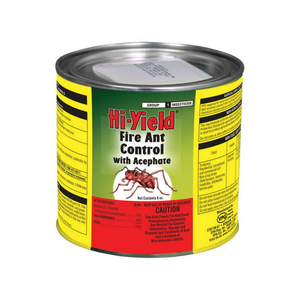 Hi Yield Fire Ant Control With Acephate Powder Insect Killer 8 Oz Case Of 1