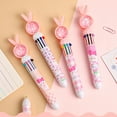 thumbnail image 6 of Matoen Multicolor Ballpoint Pen 0.5mm, 10-in-1 Colored Retractable Rabbit Ballpoint Pens for Office Back to Students Youngsterren Gift, 6 of 6