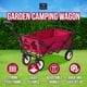 Mac Sports Pliant Jardin Utilitaire Extérieur Pliant Camping Chariot Chariot – image 2 sur 8
