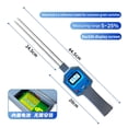 thumbnail image 2 of Handheld Water Meter, Fast Grain Moisture Meter, Portable Grain Meter, Dry Humidity Detector ,Accurate Measurement, 2 of 4