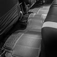 thumbnail image 4 of Juego completo de alfombrillas para coche FH Group, goma de alta resistencia, color gris, 4 of 7