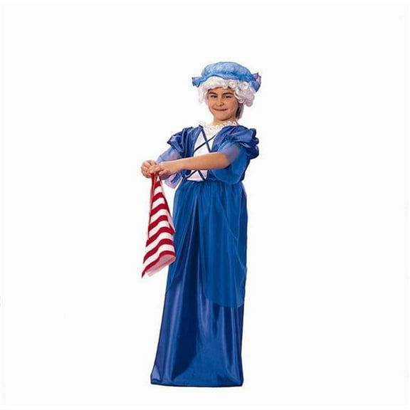Colonial Girl (Blue) - Small Child Costume