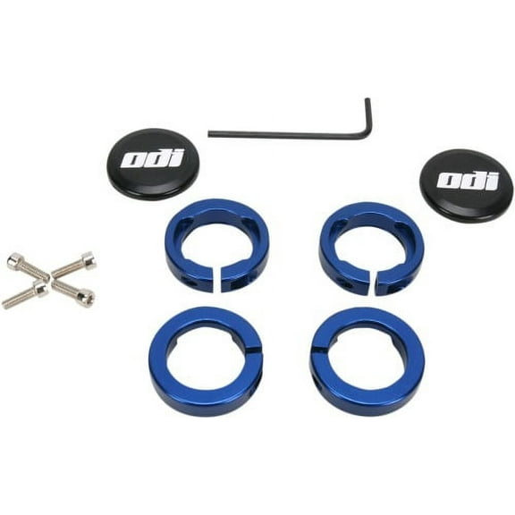 ODI Lock Jaw Grip Clamps | Blue (D70LJU)