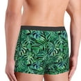 thumbnail image 5 of Junzan Monstera Leaves Mens Underwear Boxer Briefs For Men’s - Small, 5 of 9