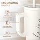 thumbnail image 3 of Vaso de acero inoxidable SANDJEST de 40 oz con mango aislante, 3 of 8