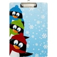 thumbnail image 2 of FMSHPON Penguins Clipboard Hardboard Wood Nursing Clip Board and Pull for Standard A4 Letter 13x9 inches, 2 of 8