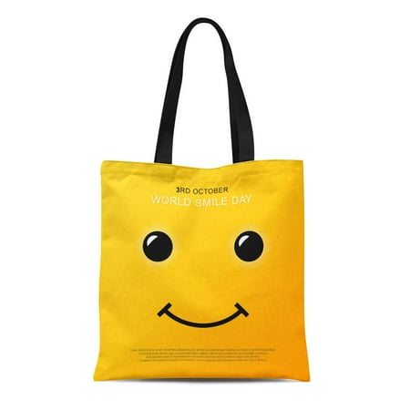 smiley face bag