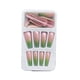 thumbnail image 1 of Minnieouse 1 Juego de prensa de punta francesa en las uñas Gradient Extra Long Ballerina Salon Kit de manicura para niñas 24 piezas Pegamento 2g, 1 of 6