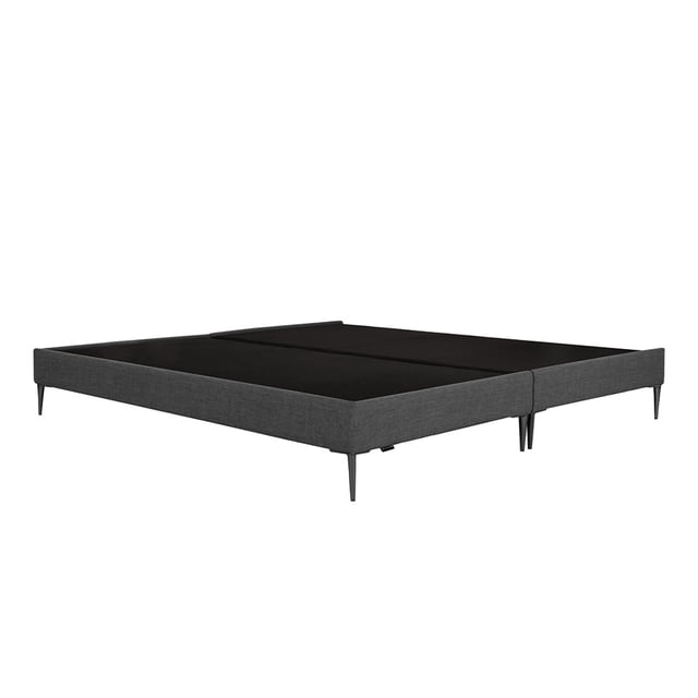 Box Base Cama King Size Slim Gris Oscuro