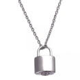 thumbnail image 1 of TISHITA 3x Mini Padlock Cremation Urn Necklace Keepsake Jewelry Lock Pendant Holder for, 1 of 7
