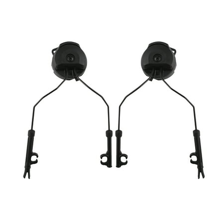 

1 Pair of Daily Use Helmet Adapter Professional Helmet Rail Outdoor Headphone Holder